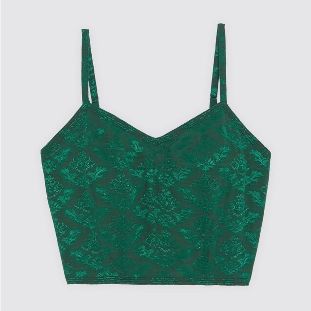 SANDRO | Jacquard Crop Blouse